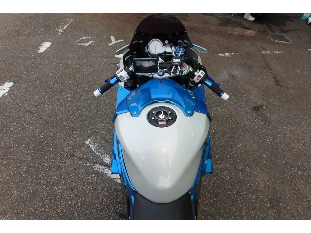 BMW S1000Rr 2012, белый, синий, фото 10