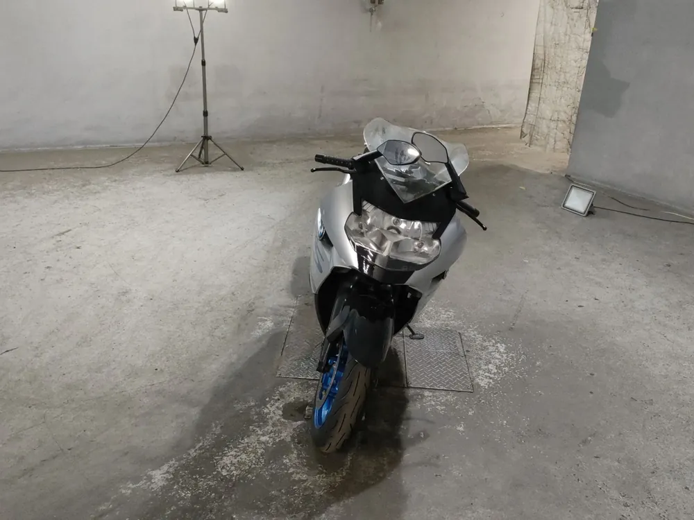 BMW K1200S 2008, silver / blue, фото 3