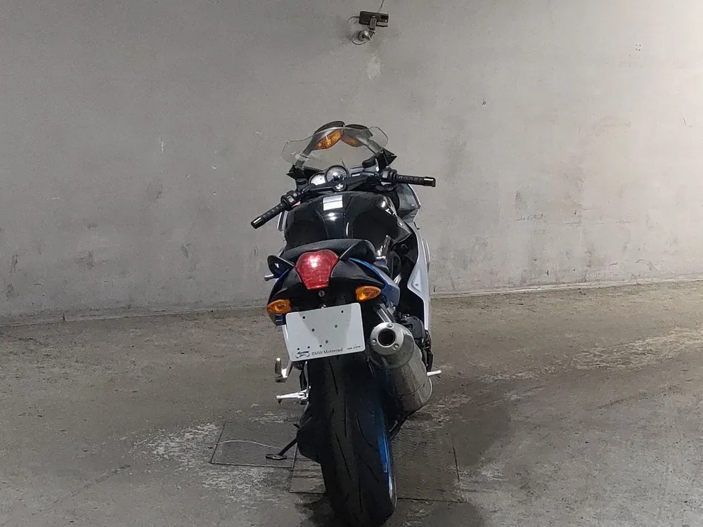 BMW K1200S 2008, silver / blue, фото 4