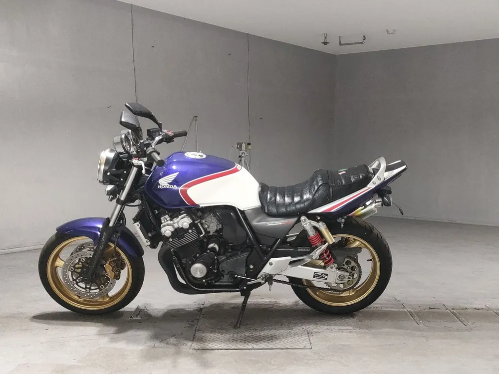 Honda CB400 Super Four 2007, white / blue, фото 2
