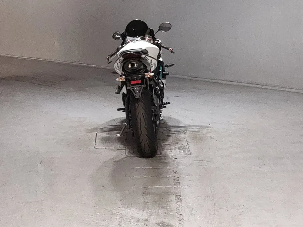 Triumph Daytona 675 R 2011, white/green, фото 4