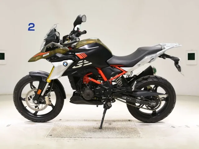 BMW G310Gs 2023, black | gold, фото 2