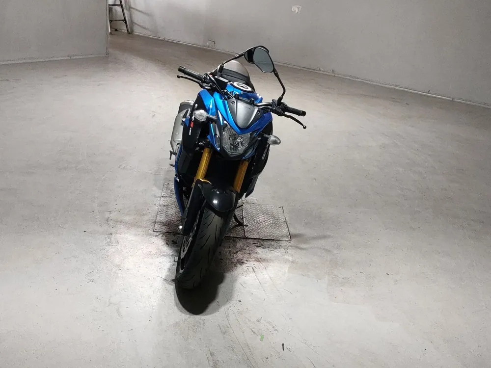 Suzuki GSX-S750 2017, чёрный, синий, фото 3