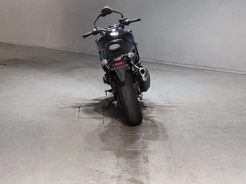 Suzuki GSX-S750 2017, чёрный, синий, фото 4
