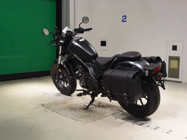 Honda Rebel 250, matt black, фото 6