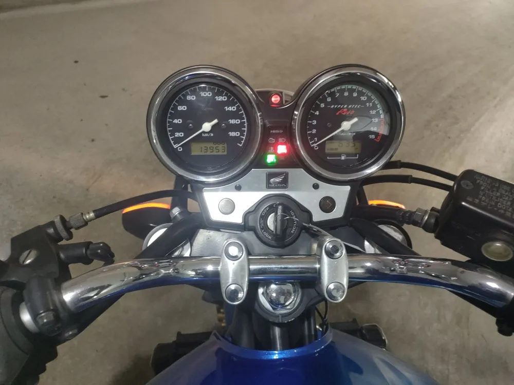 Honda CB400SB 2009, синий, фото 5