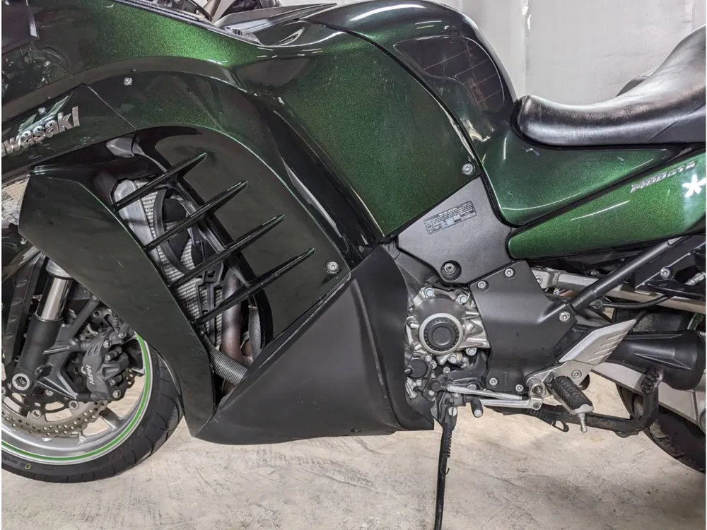 Kawasaki 1400GTR 2011, зелёный, фото 8