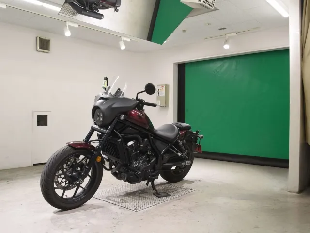 Honda Rebel 2022, бордовый, фото 4