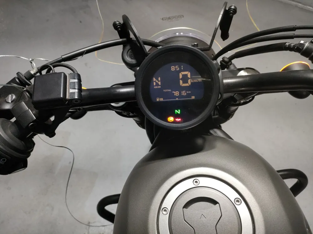 Honda Rebel 500 2021, серый, фото 5