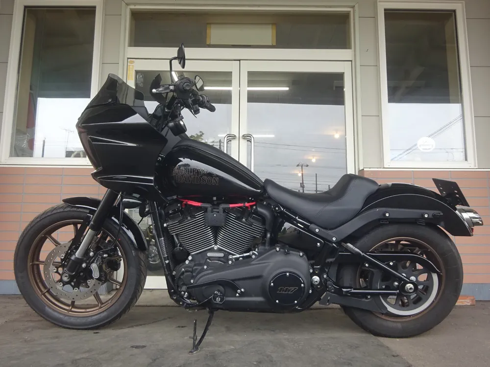 Harley-Davidson FXLRS 2024, чёрный, фото 3