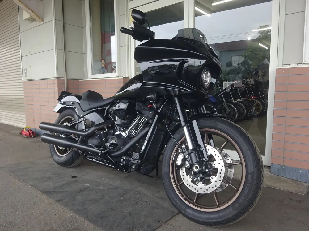 Harley-Davidson FXLRS 2024, чёрный, фото 4