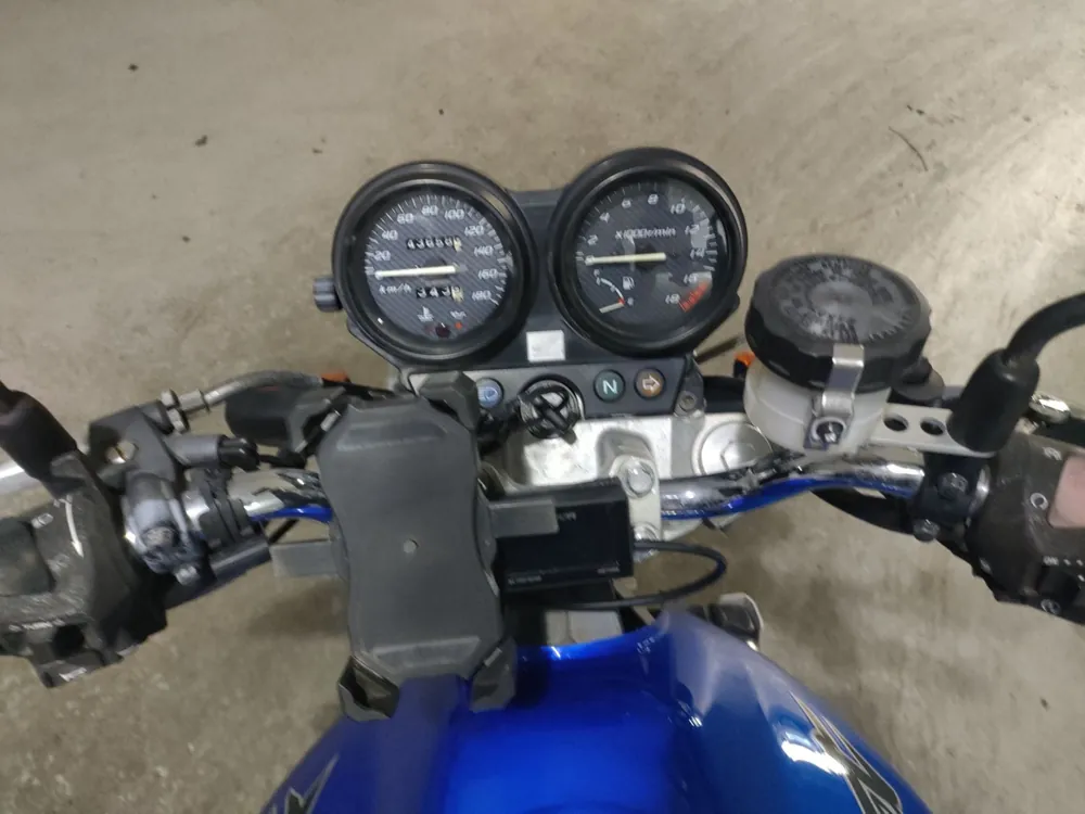 Honda Hornet 250, синий, фото 5