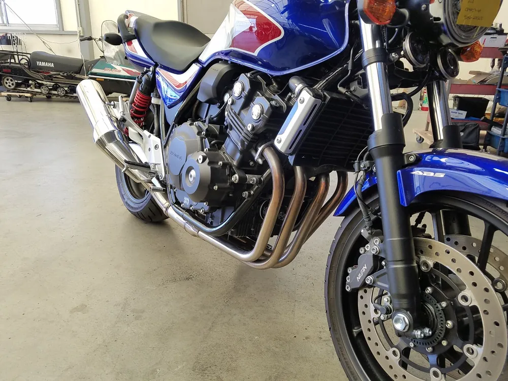 Honda CB400SB 2021, tricolor color, фото 7