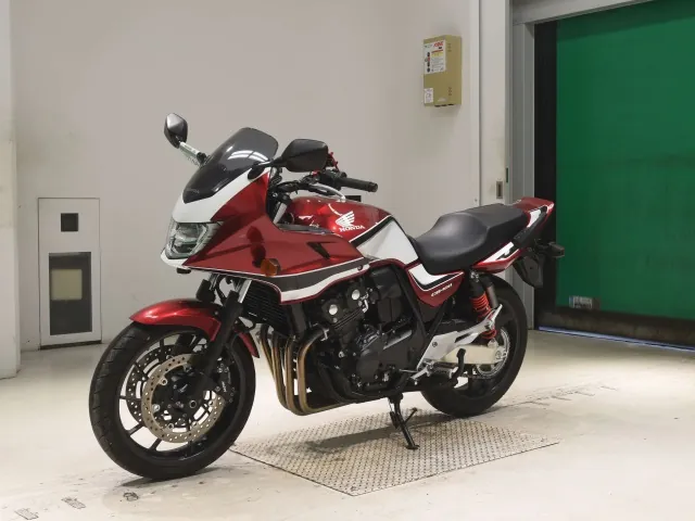 Honda CB400SB 2021, white | red | black, фото 4