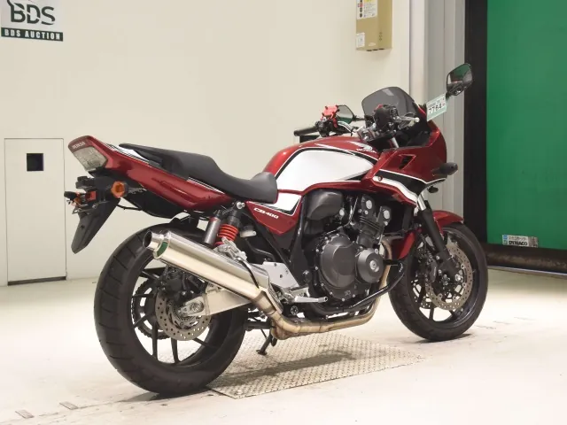 Honda CB400SB 2021, white | red | black, фото 5