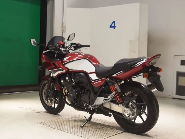 Honda CB400SB 2021, white | red | black, фото 6