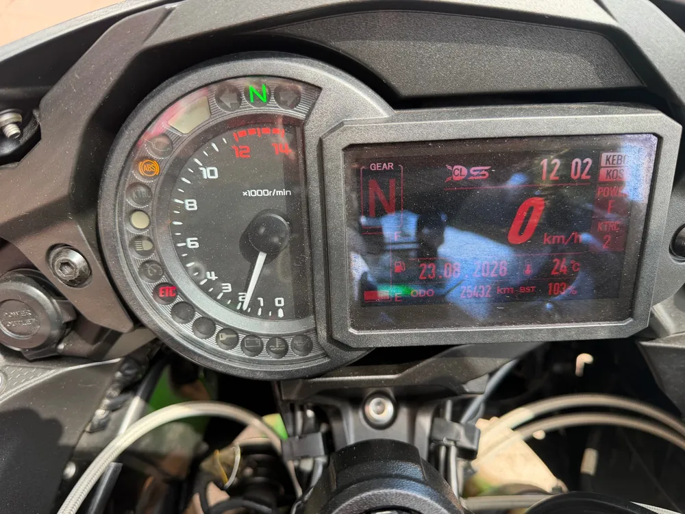 Kawasaki Ninja H2 SX 2018, чёрный, зелёный, фото 3
