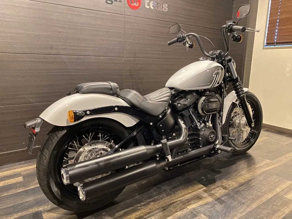 Harley-Davidson FXBBS 2021, белый, фото 3