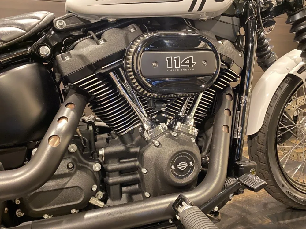 Harley-Davidson FXBBS 2021, белый, фото 4