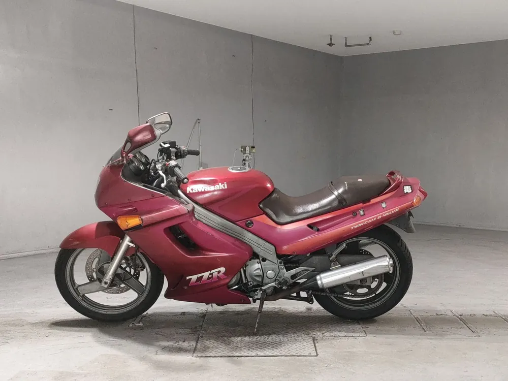 Kawasaki ZZ-R250, красный, фото 2