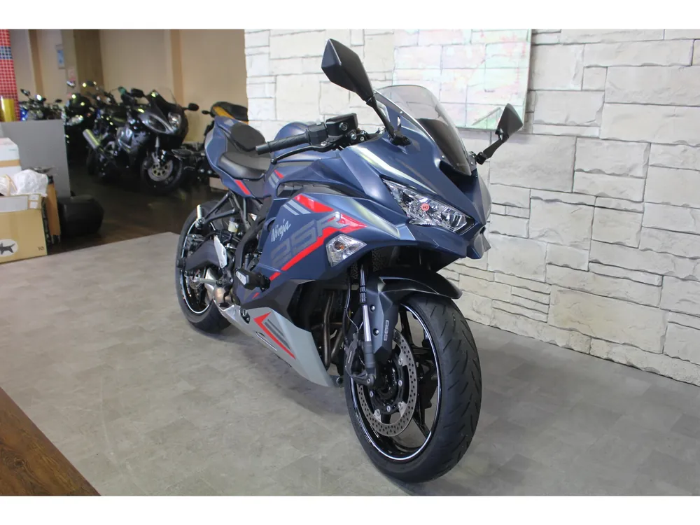 Kawasaki Ninja ZX-25R, navy blue, фото 3