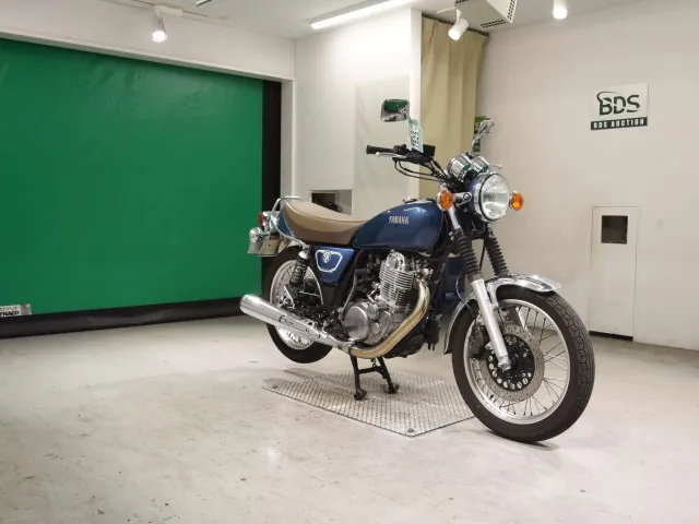 Yamaha SR400 Final Edition Limited 2019, синий, фото 3