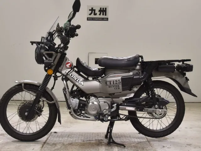 Honda CT125 Hunter Cub, серый, фото 2
