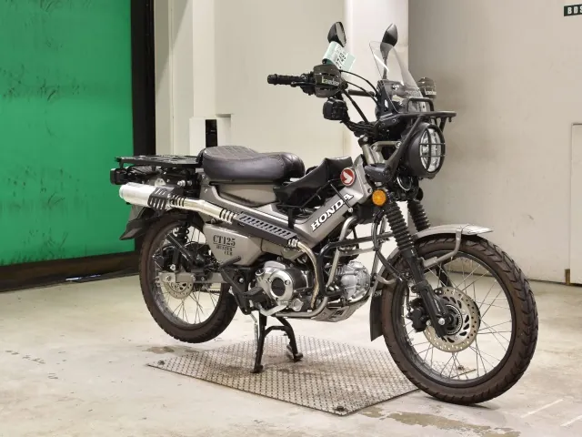 Honda CT125 Hunter Cub, серый, фото 3