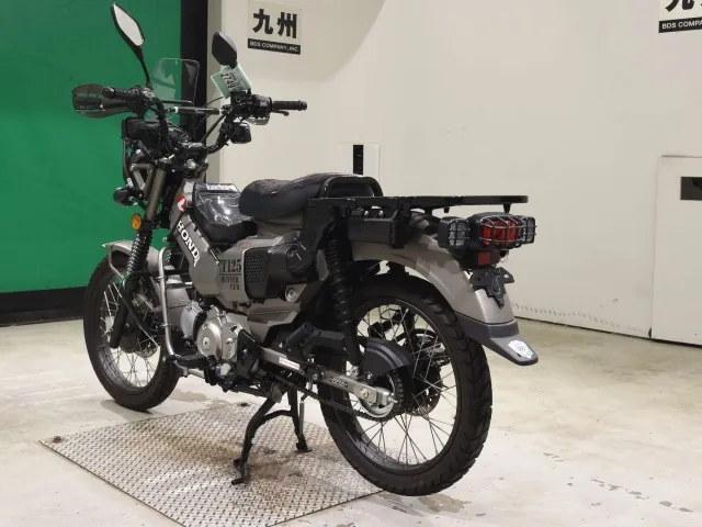 Honda CT125 Hunter Cub, серый, фото 6