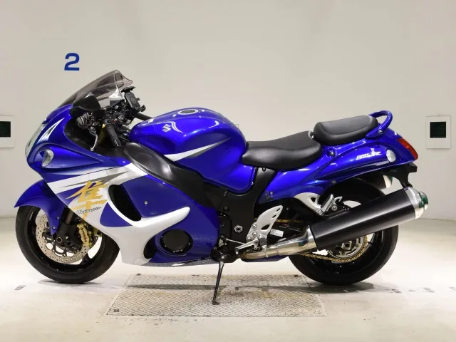 Suzuki GSX1300R Hayabusa 2014, white | blue, фото 2