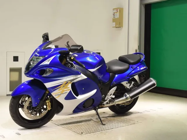 Suzuki GSX1300R Hayabusa 2014, white | blue, фото 4