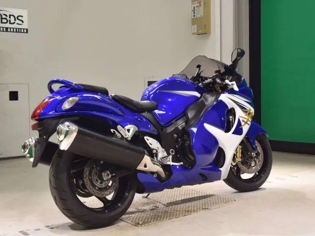 Suzuki GSX1300R Hayabusa 2014, white | blue, фото 5