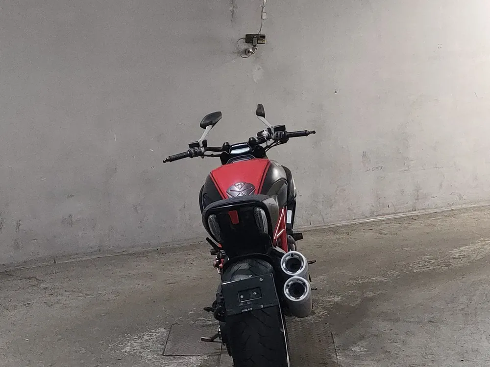 Ducati Diavel 2014, gray / red, фото 4