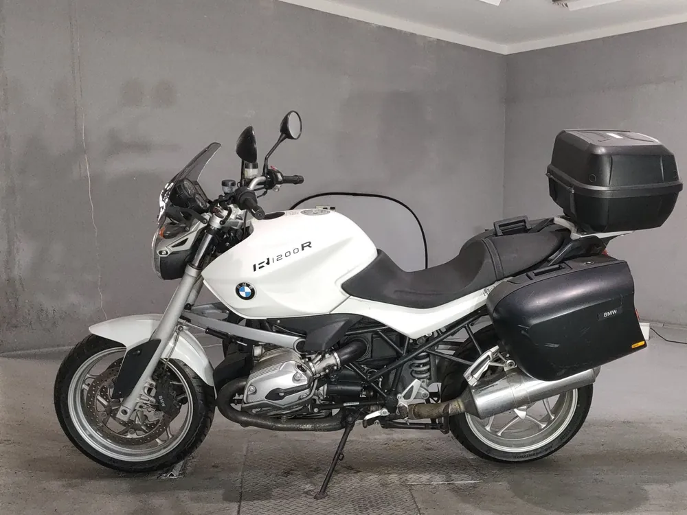 BMW R1200R 2008, белый, фото 2