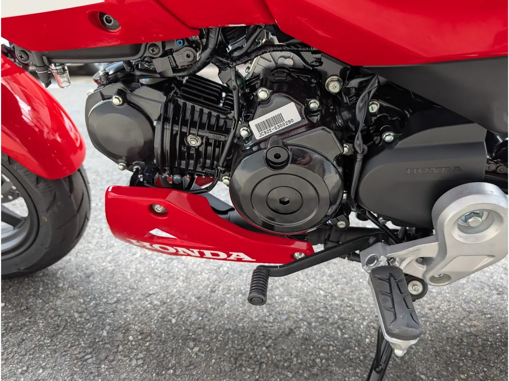 Honda Grom, красный, фото 13