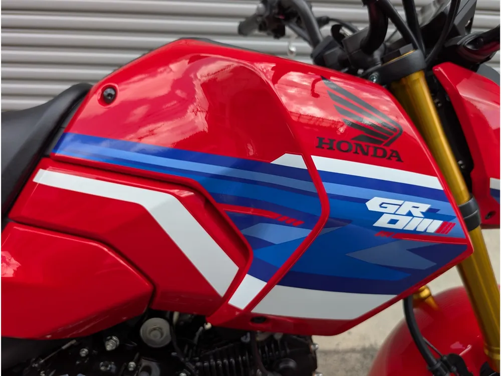 Honda Grom, красный, фото 17