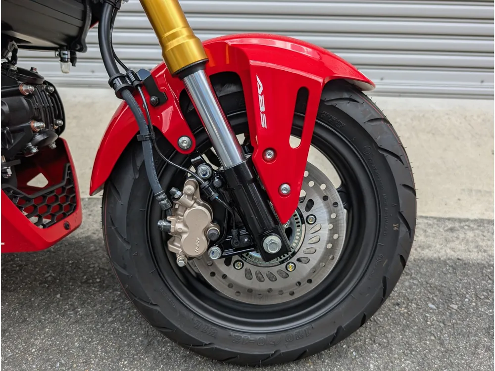 Honda Grom, красный, фото 9