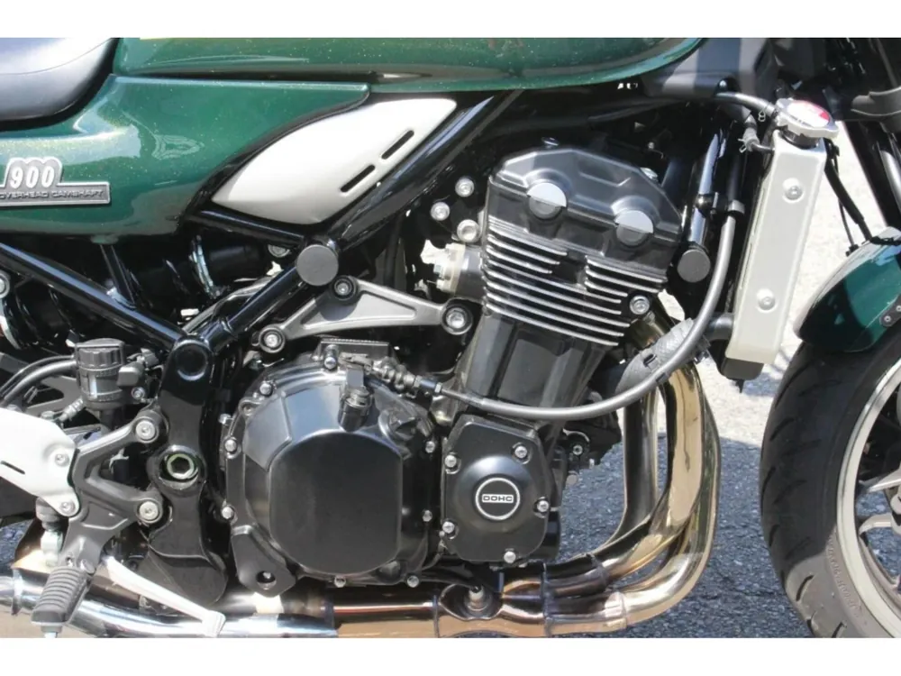 Kawasaki Z900RS 2024, жёлтый, зелёный, фото 2