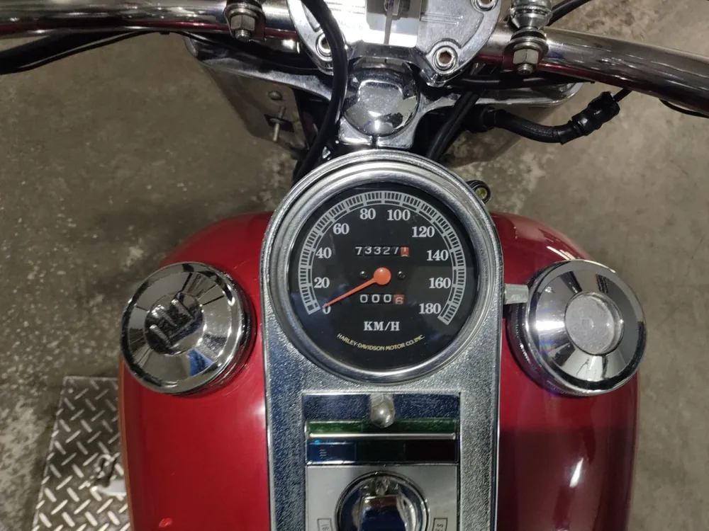 Harley-Davidson Heritage Softail FLST1340 1994, красный, фото 5