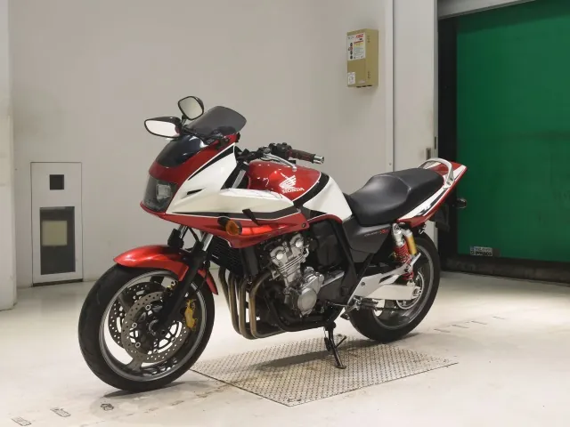 Honda CB400SB 2010, white | red | black, фото 4