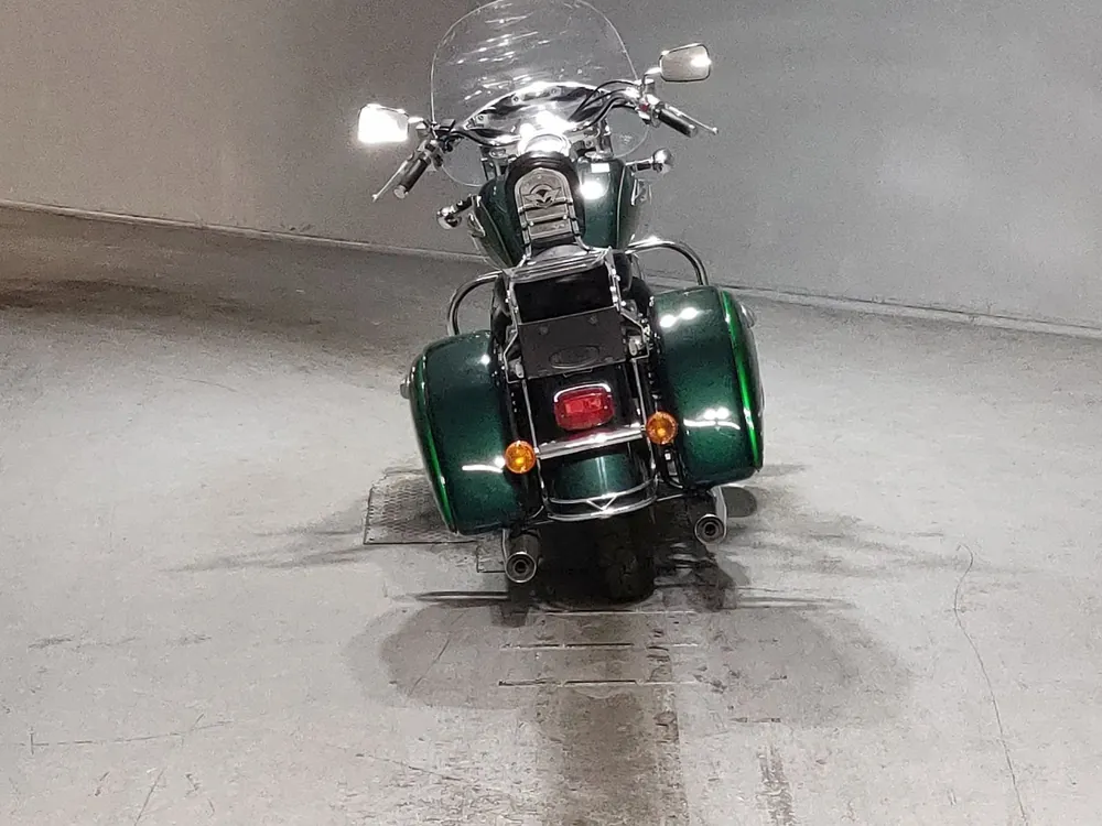 Kawasaki Vulcan 1500 Classic Tourer 1999, зелёный, фото 4