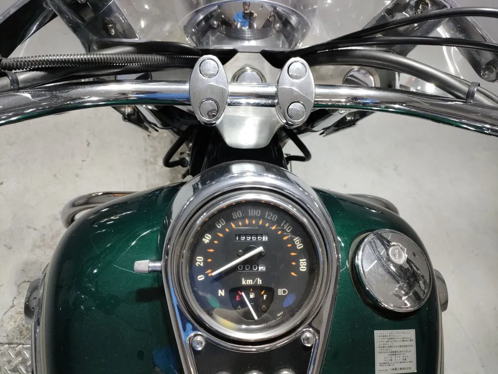 Kawasaki Vulcan 1500 Classic Tourer 1999, зелёный, фото 5