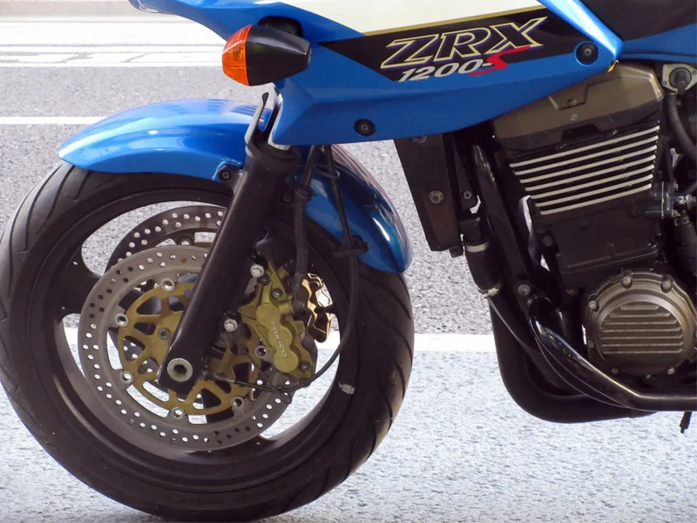 Kawasaki ZRX1200R 2001, blue / white, фото 19