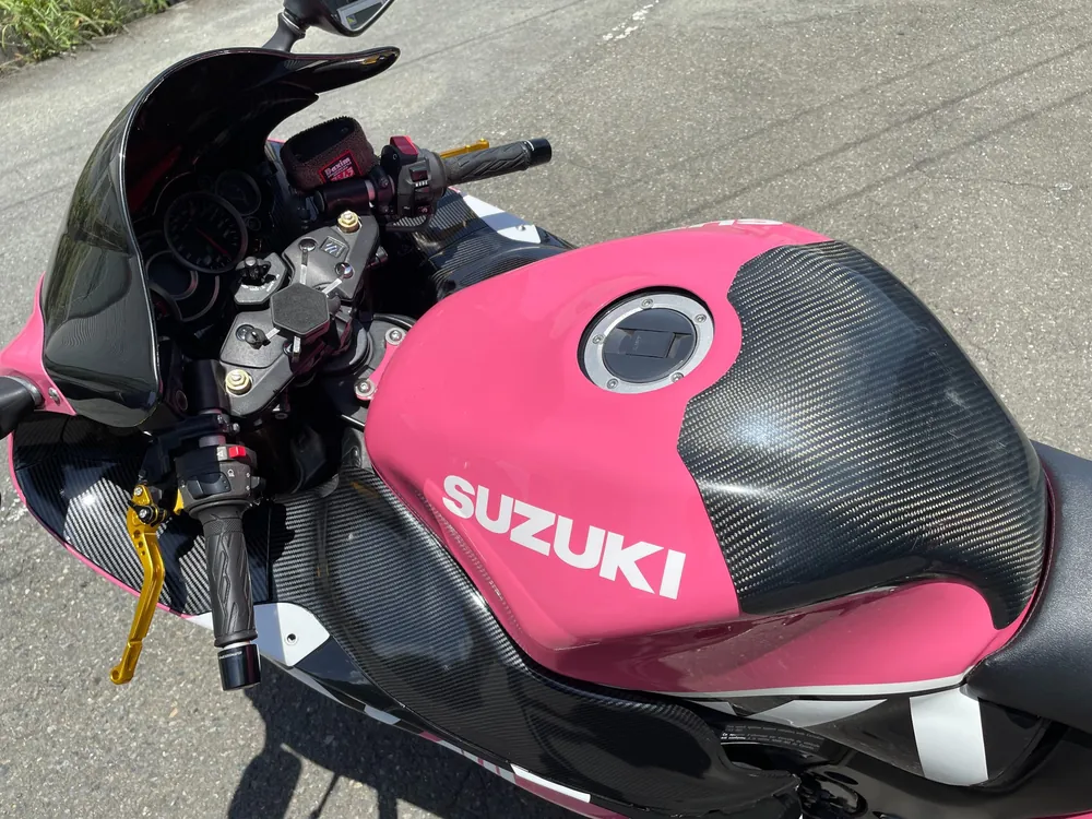 Suzuki GSX1300R 2010, black / pink, фото 13