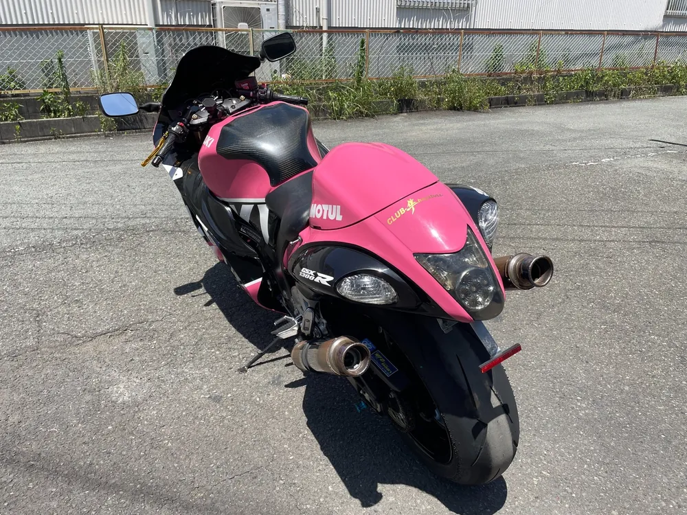 Suzuki GSX1300R 2010, black / pink, фото 5