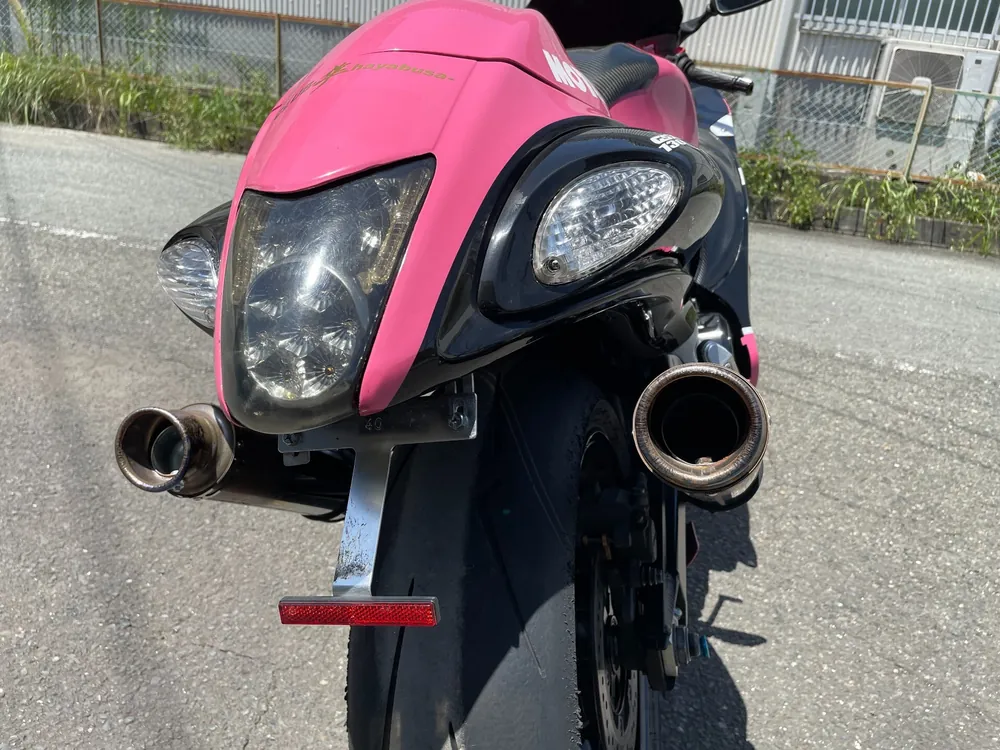 Suzuki GSX1300R 2010, black / pink, фото 6