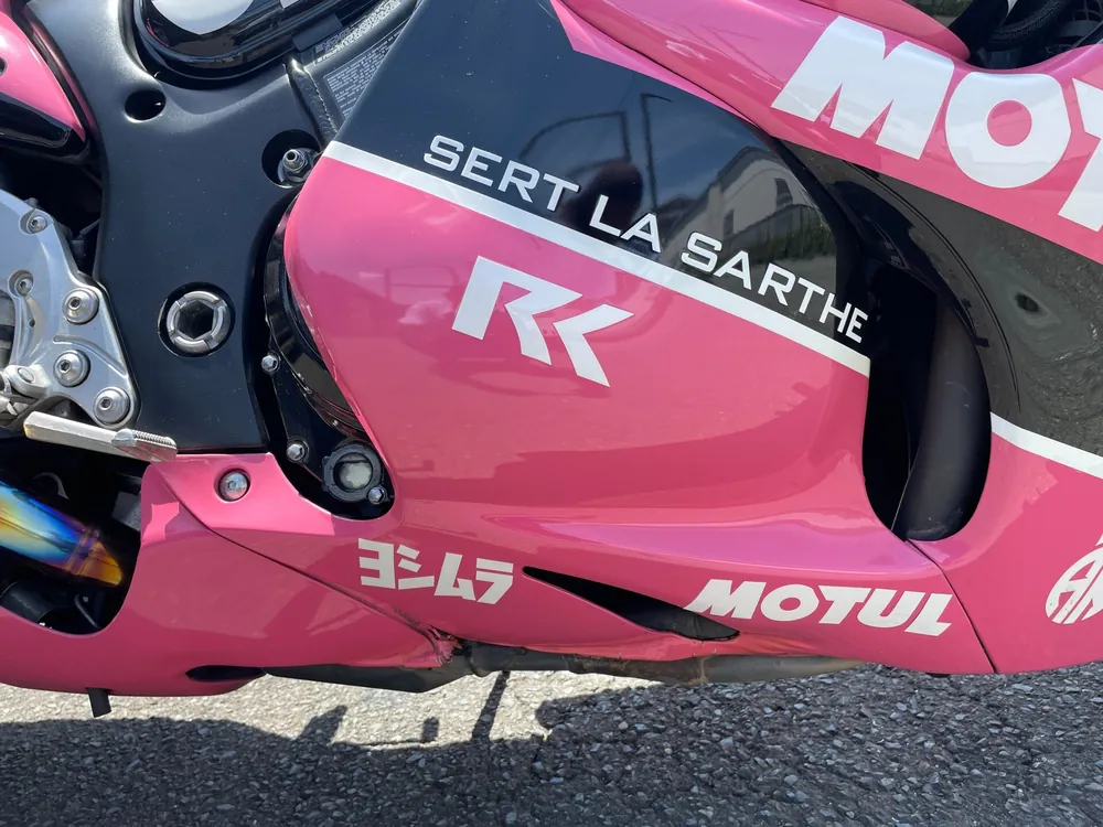 Suzuki GSX1300R 2010, black / pink, фото 8