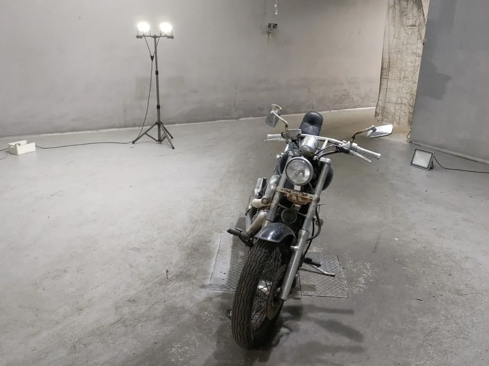 Honda Steed 400 1993, чёрный, фото 3
