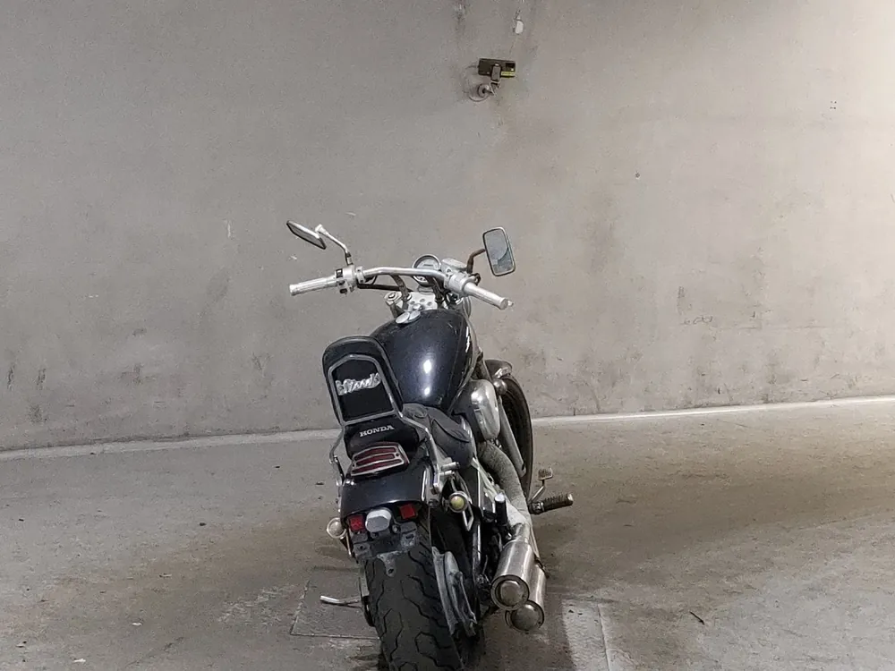 Honda Steed 400 1993, чёрный, фото 4