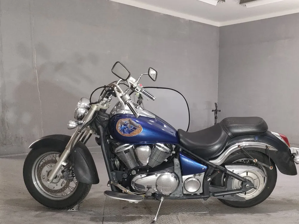 Kawasaki Vulcan 900, синий, фото 2